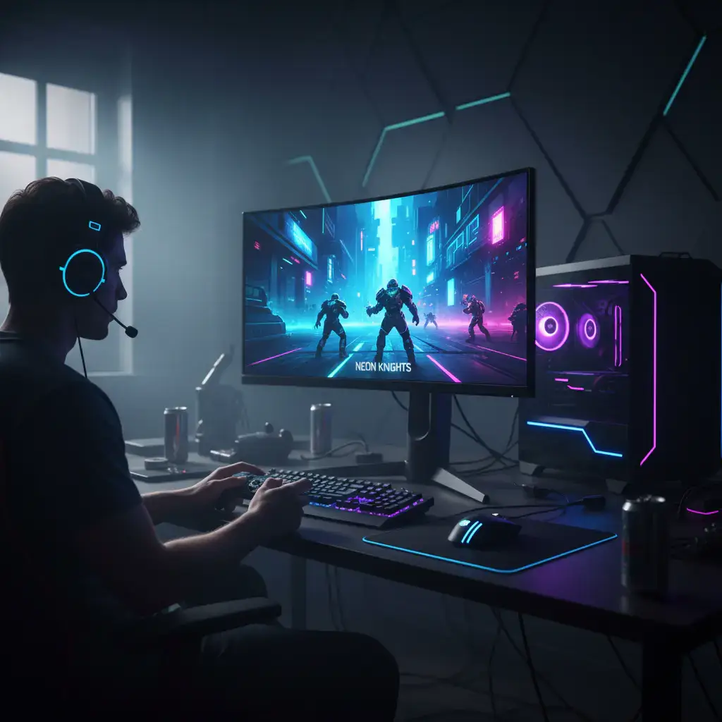 Unser Lieblingsspiel Neon Knights